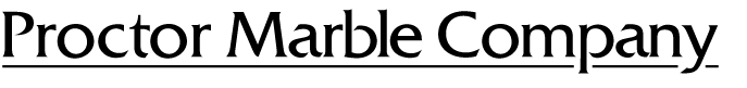 Proctor Marble Company logo
